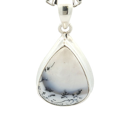 Dendritic Agate Pendant - Helen - boothandbooth