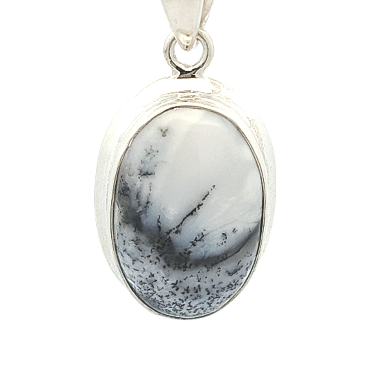 Dendritic Agate Pendant - Sienna - boothandbooth