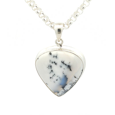 Dendritic Agate Pendant - Bonita - boothandbooth