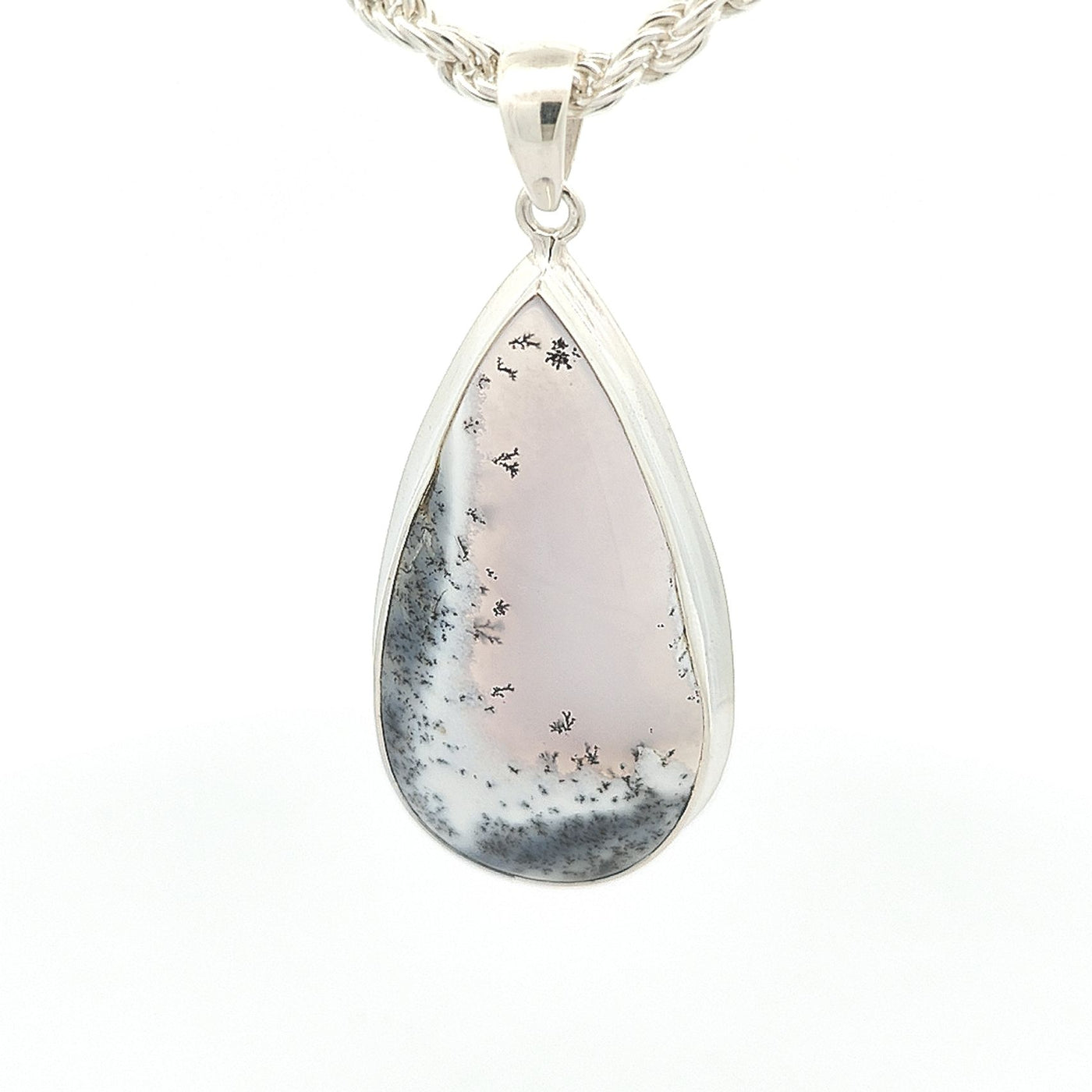 Dendritic Agate Pendant - Caprice - boothandbooth