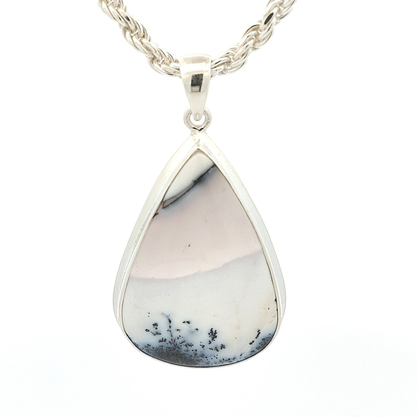 Dendritic Agate Pendant - Billie - boothandbooth