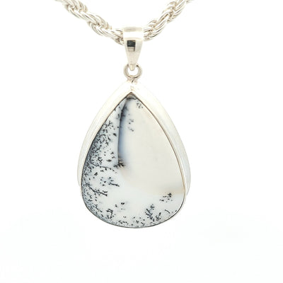Dendritic Agate Pendant - Willow - boothandbooth