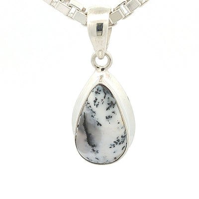 Dendritic Agate Pendant - Inga - boothandbooth