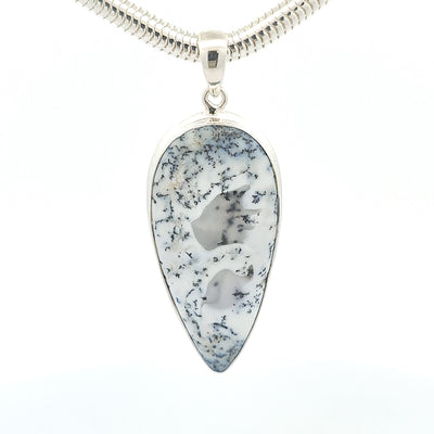 Dendritic Agate Pendant -Kristy - boothandbooth