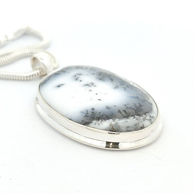 Dendritic Agate Pendant - Kim - boothandbooth