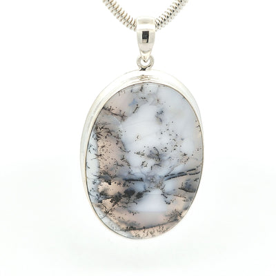 Dendritic Agate Pendant - Kylie - boothandbooth