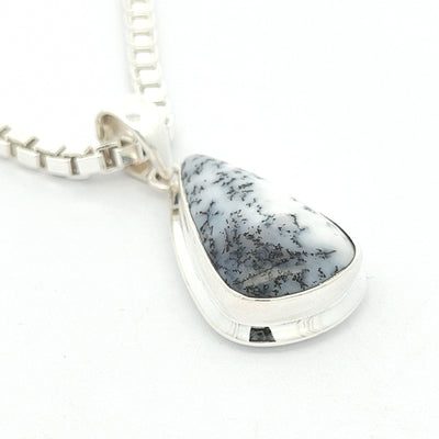 Dendritic Agate Pendant - Stacey - boothandbooth