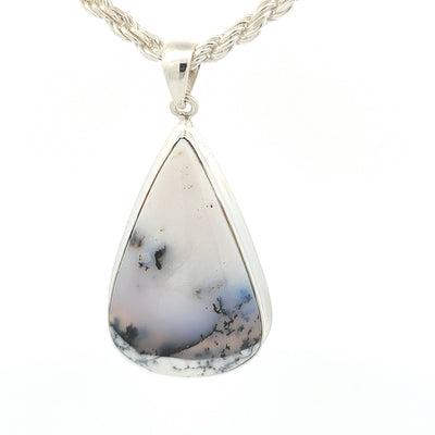 Dendritic Agate Pendant -  Gigi - boothandbooth