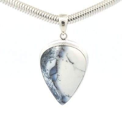 Dendritic Agate Pendant - Lynda - boothandbooth