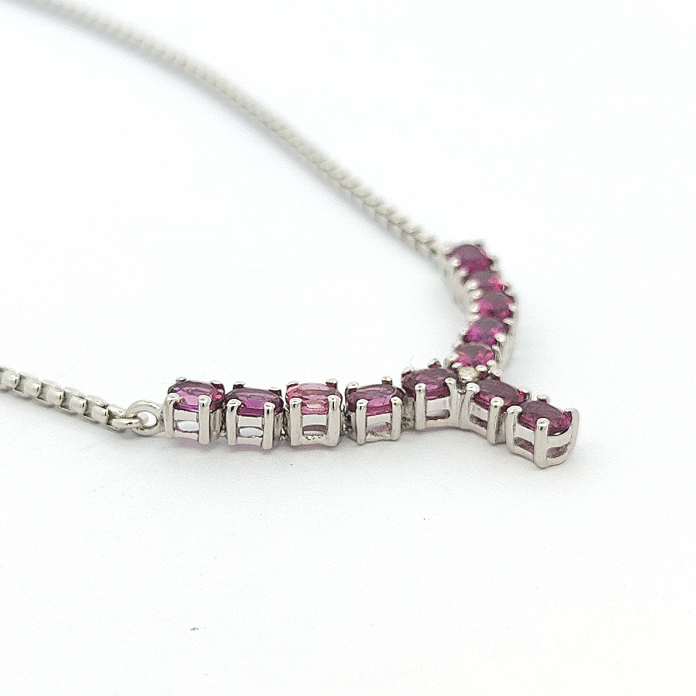 Garnet Necklace - Ella - boothandbooth