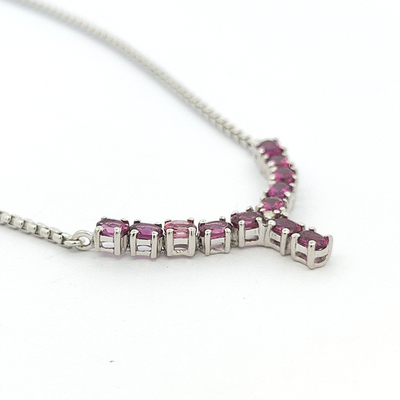 Garnet Necklace - Ella - boothandbooth