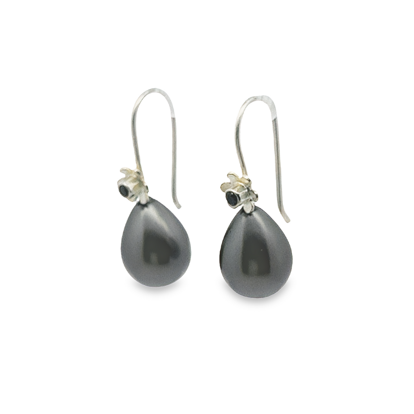 Black Pearl Earrings - Nicola - boothandbooth