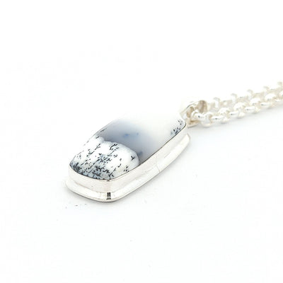 Dendritic Agate Pendant - Amy - boothandbooth