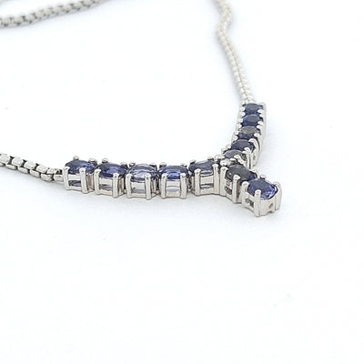 Iolite Necklace - Ella - boothandbooth