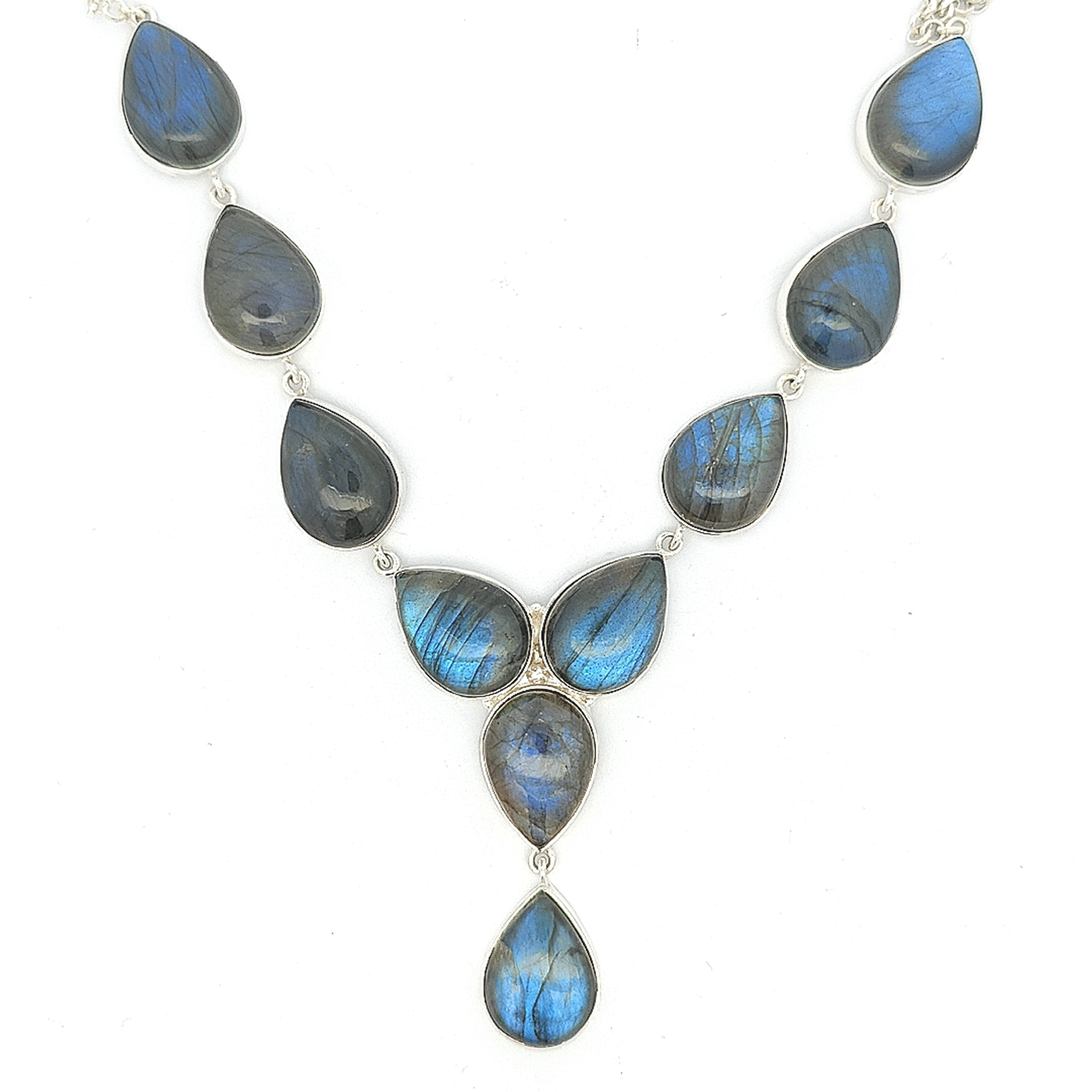 Labradorite Necklace - Jacqueline - boothandbooth