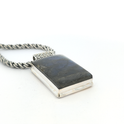 Labradorite Pendant - Joy - boothandbooth