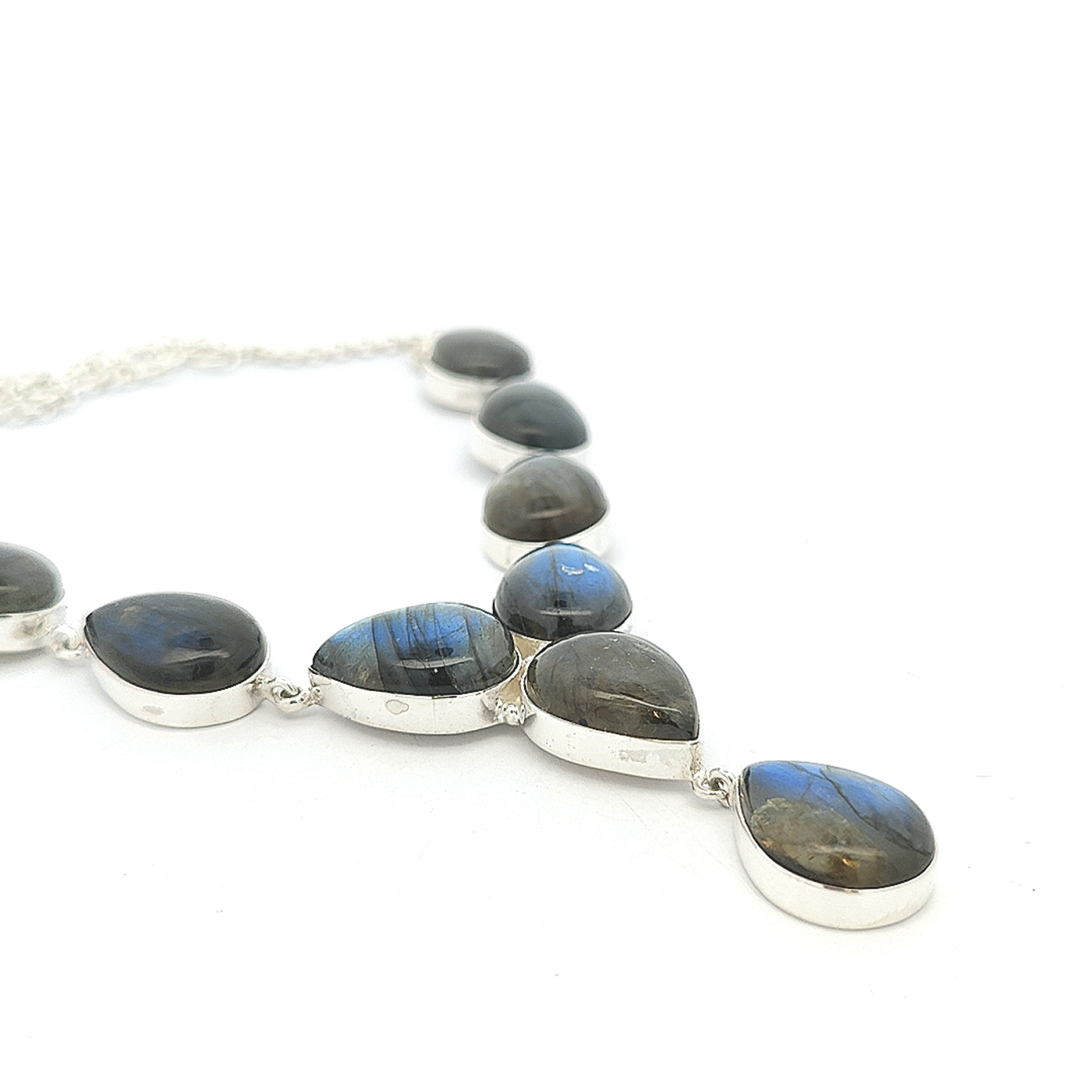 Labradorite Necklace - Jacqueline - boothandbooth