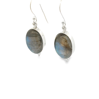 Labradorite Earrings - Simone - boothandbooth