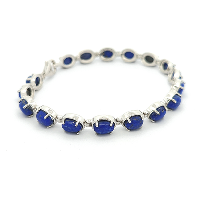 Lapis Lazuli Bracelet - Diana - boothandbooth