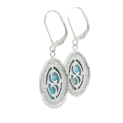 Larimar Earrings - Eve - boothandbooth