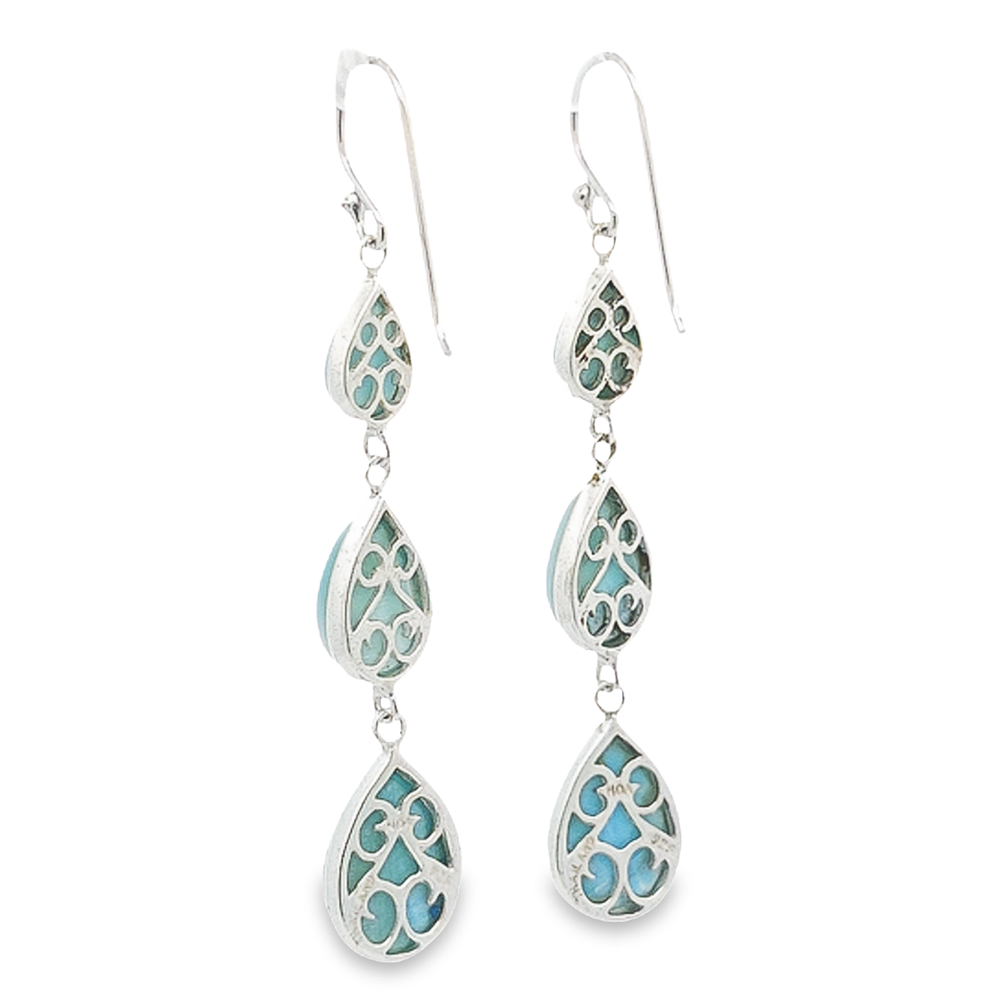 Larimar Earrings - Domenica - boothandbooth