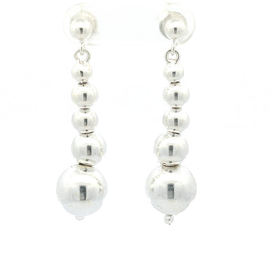 Sterling Silver Ball Drop Earrings - Layla - boothandbooth