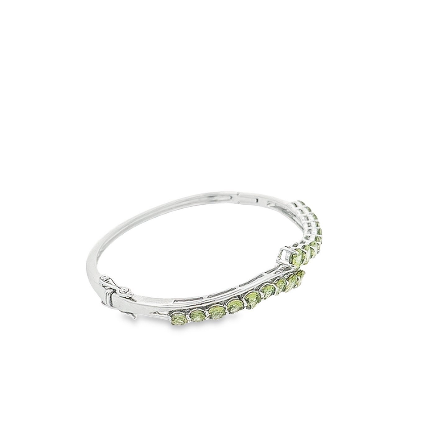 Peridot Bangle - Brie - boothandbooth