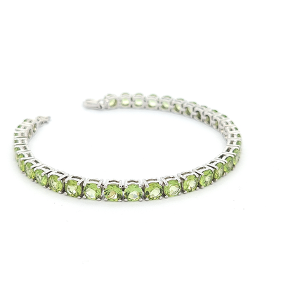 Peridot Bracelet - Cliona - boothandbooth