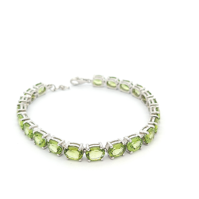 Peridot Bracelet - Bathsheba - boothandbooth