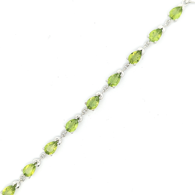 Peridot Bracelet - Martha - boothandbooth