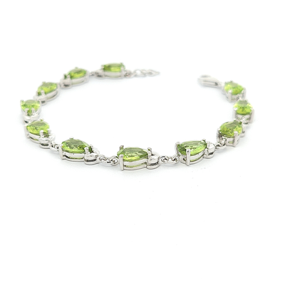 Peridot Bracelet - Martha - boothandbooth