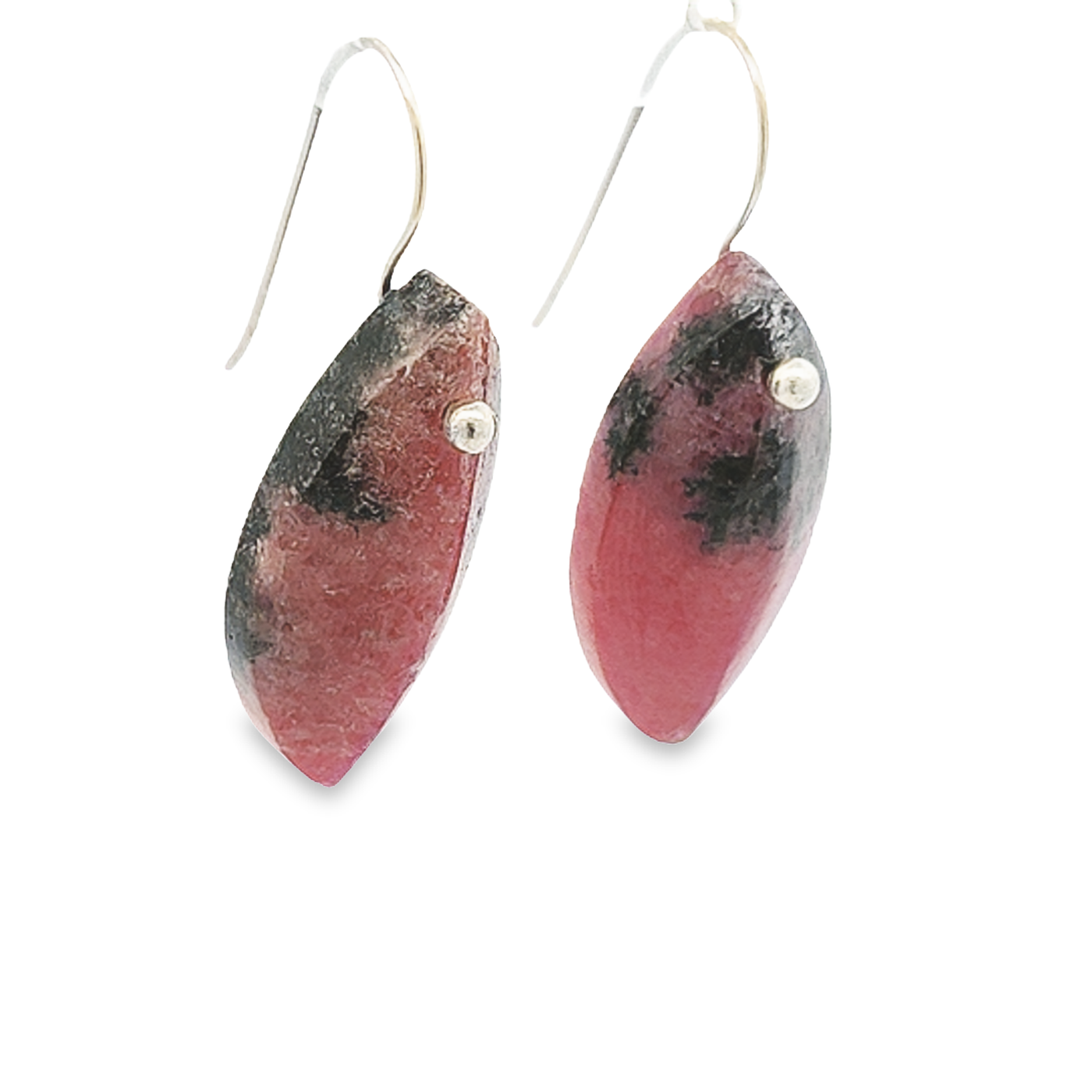 Rhodonite Drop Earrings - Jerry - boothandbooth