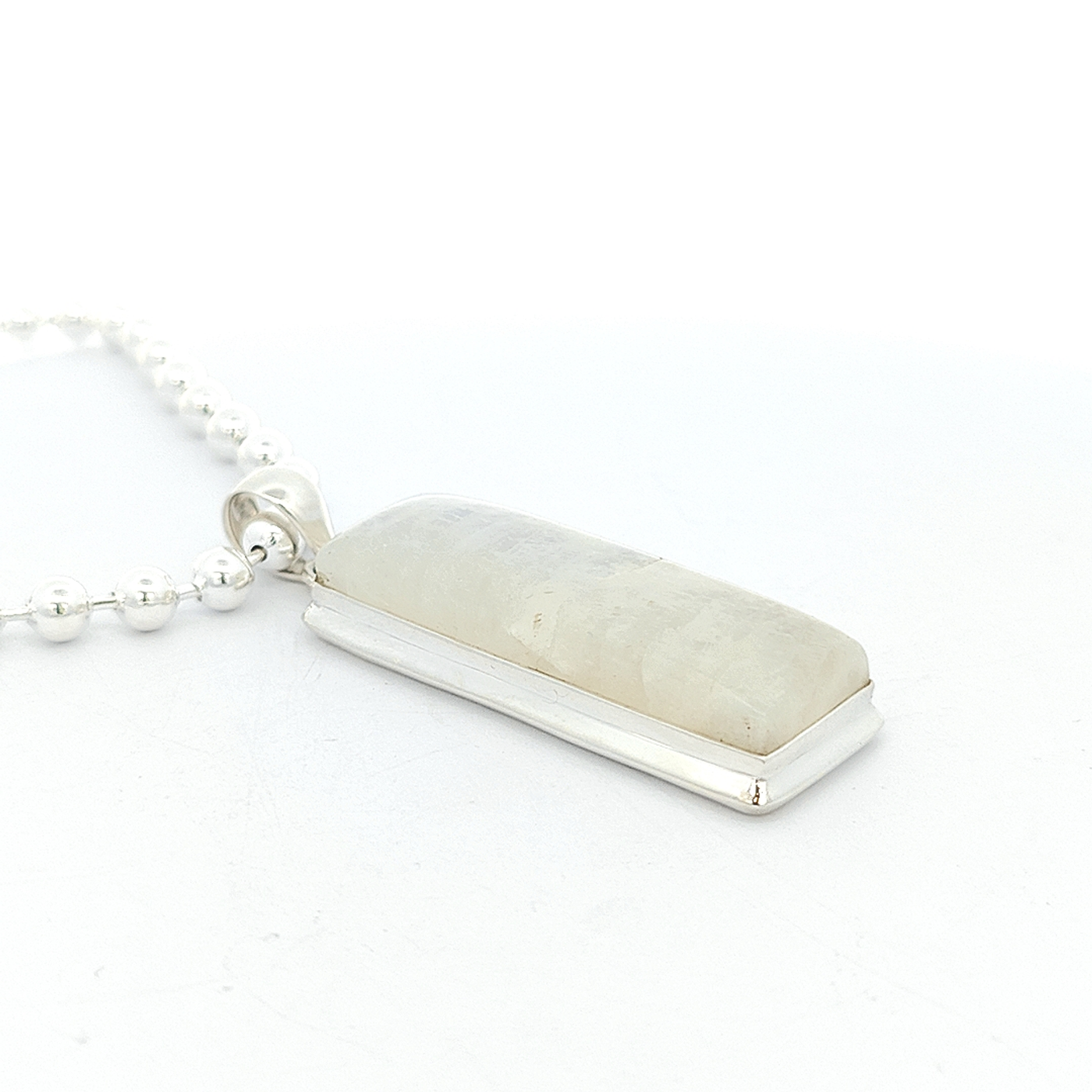 Rainbow Moonstone Pendant - Anna - boothandbooth