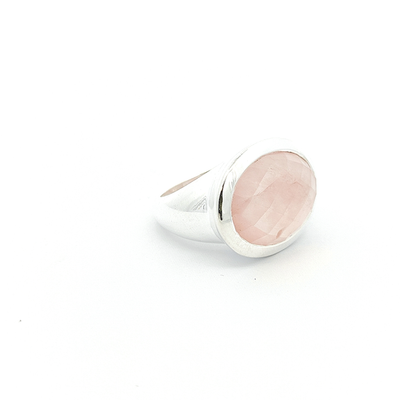 Rose Quartz Ring - Seurat - boothandbooth