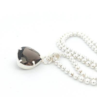 Smokey Quartz Pendant - Eve - boothandbooth