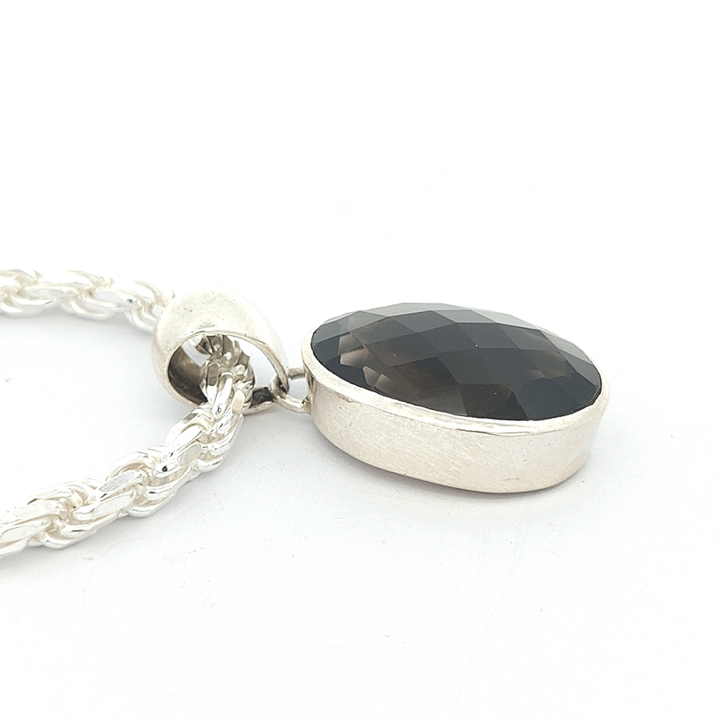Smoky Quartz Pendant - Ashley - boothandbooth