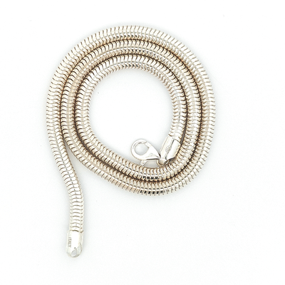 Sterling Silver Snake Chain - 5mm - boothandbooth