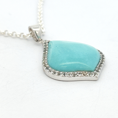 Turquoise Pendant - Angela - boothandbooth
