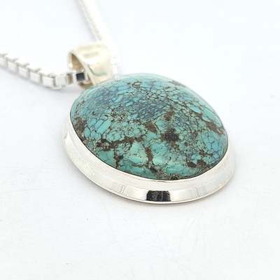 Turquoise Pendant - Lucinda - boothandbooth