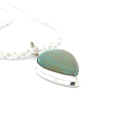 Turquoise Pendant - Coco - boothandbooth