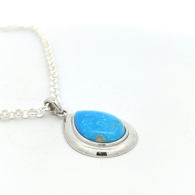 Turquoise Pendant - Lisa - boothandbooth