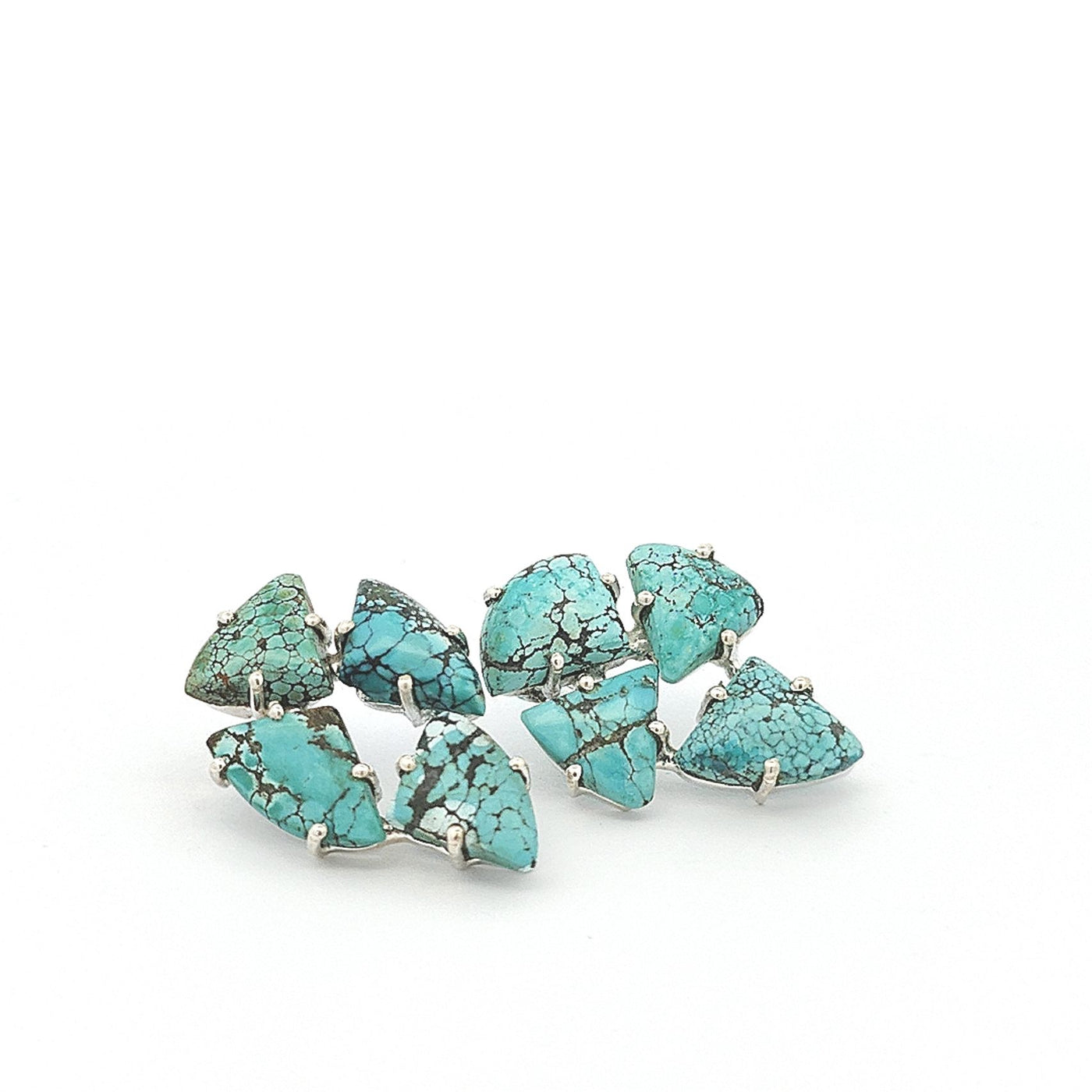 Natural Turquoise Earrings - Amelie - boothandbooth