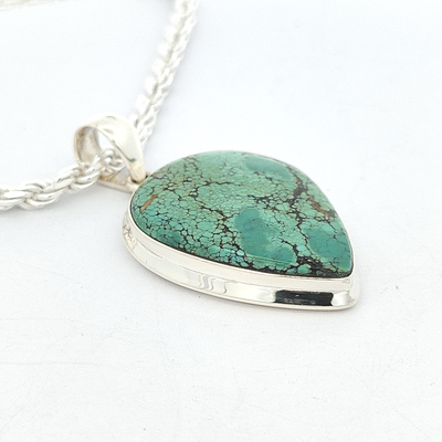 Turquoise Pendant - Delfina - boothandbooth
