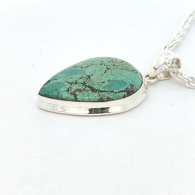 Turquoise Pendant - Delfina - boothandbooth