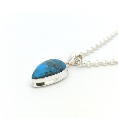Turquoise Pendant - Geneveive - boothandbooth