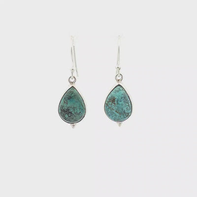 Natural Turquoise Earrings - Adelle