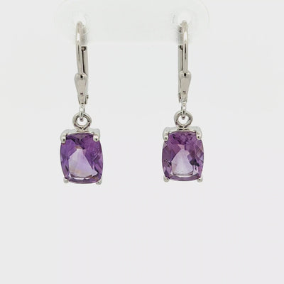 Amethyst Earrings - Bethan