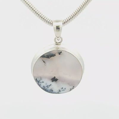 Dendritic Agate Pendant - Belle