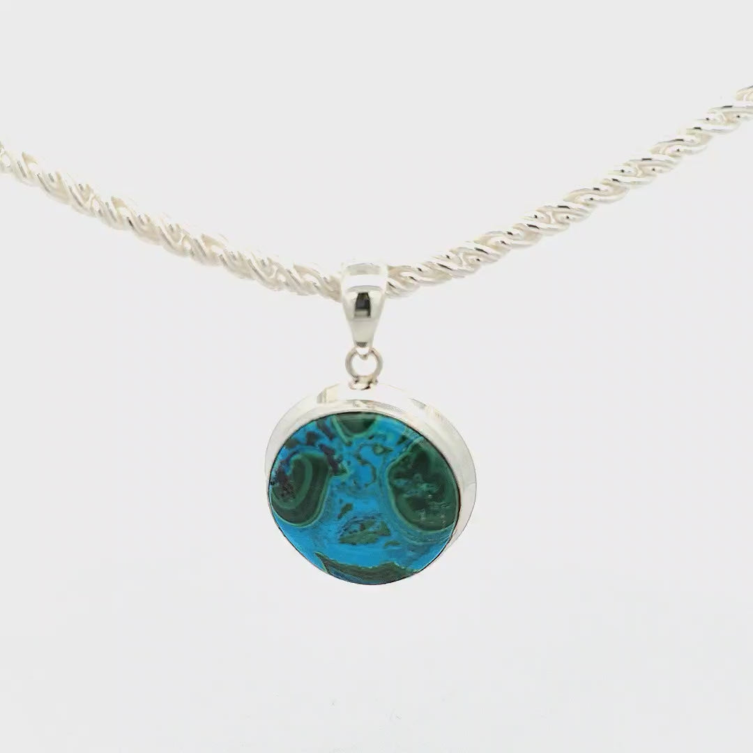 Chrysocolla Pendant - Raine