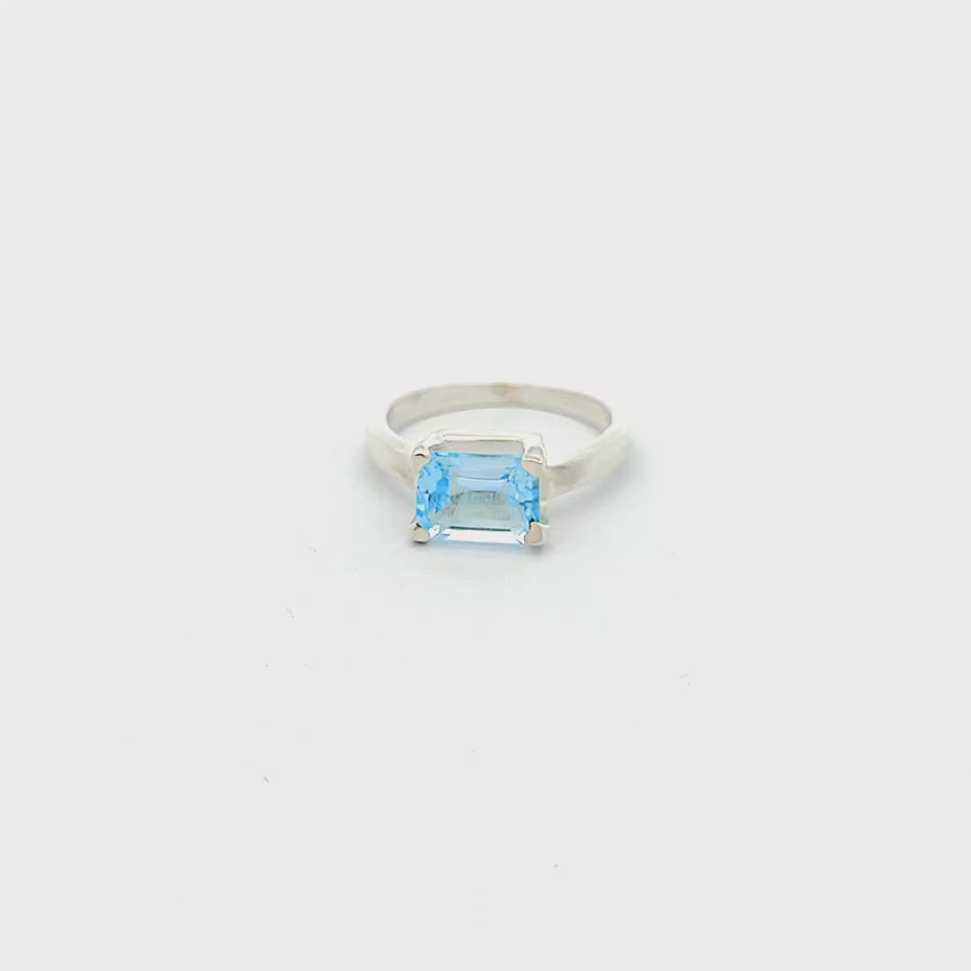 Blue Topaz Ring - Turner